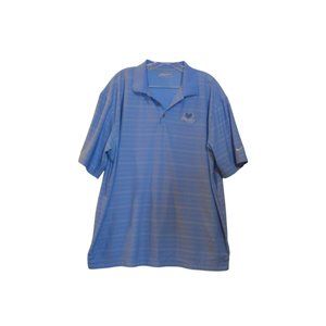 Nike Golf D'Andreaa Golf Club Polo Shirt Fit Dry Blue Men XL